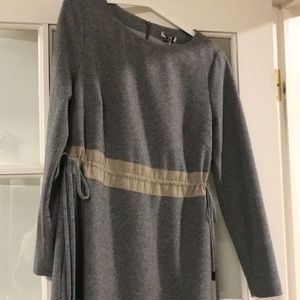 Peserico sheath dress. Gray tweed. NWT. Size 6